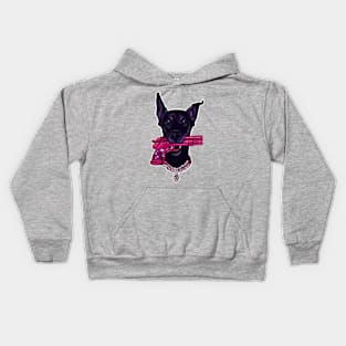 Fierce doggo Kids Hoodie